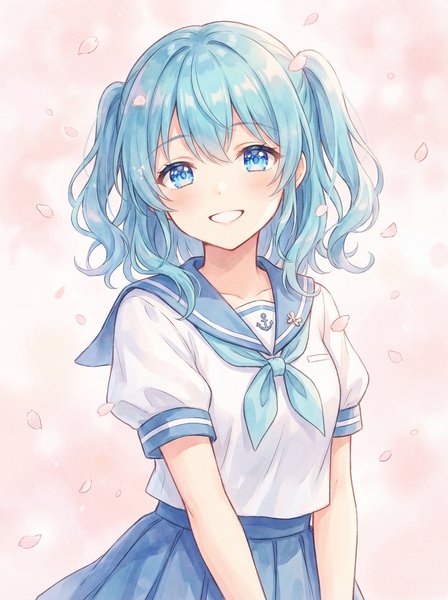 17c一起草动漫美图-水手服少女