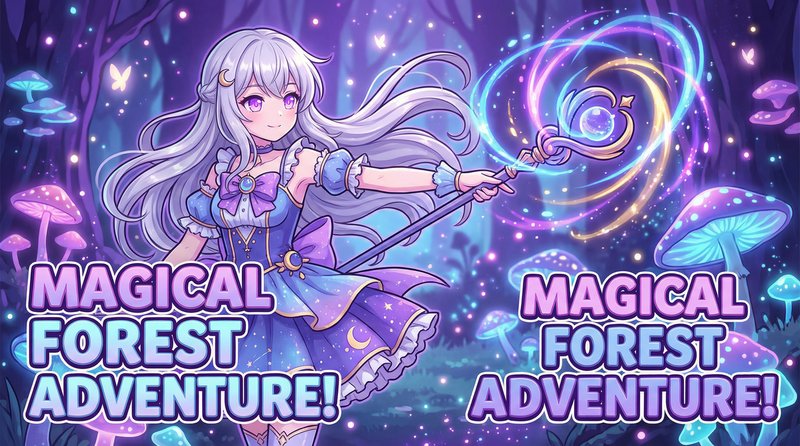 17c一起草动漫-魔法森林